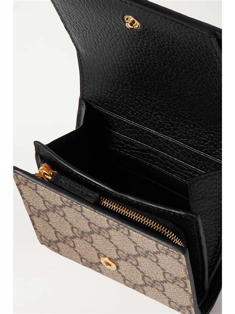 gucci buckle clasp wallet|Gucci wallet net a porter.